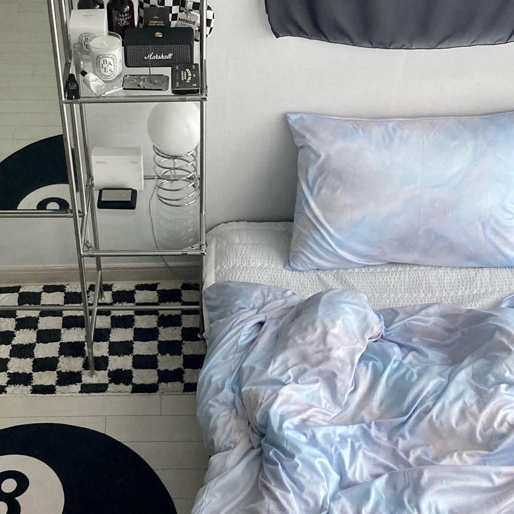 무성화 소르베 부드러운 촉감 먼지없는 이불커버 SS(160x210cm)(MUSEONGHWA Sorbet Soft Touch Dust-Free Blanket Cover SS(160x210cm)) - 4