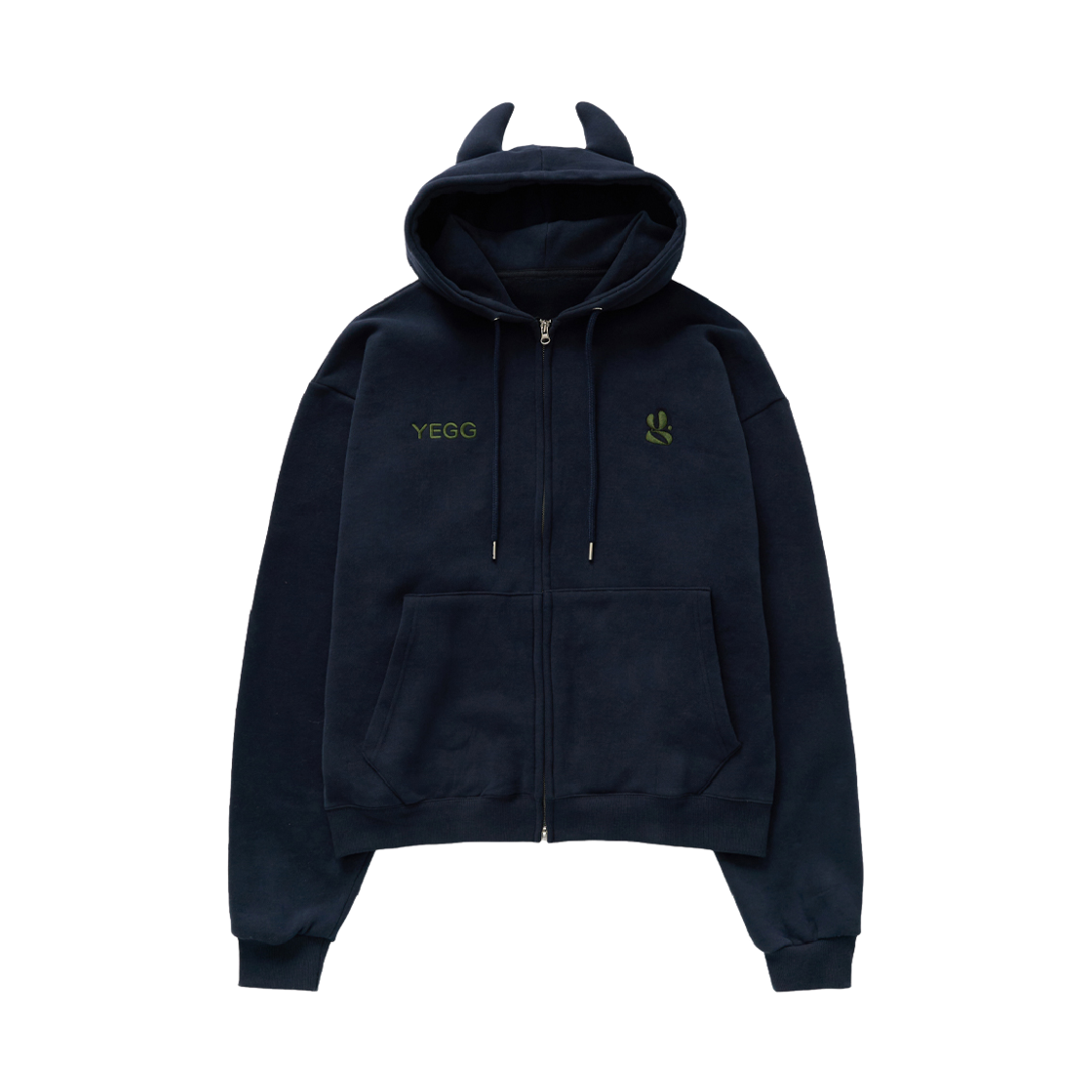 예그 데빌 후드 네이비(YEGG Devil Hoodie Navy)