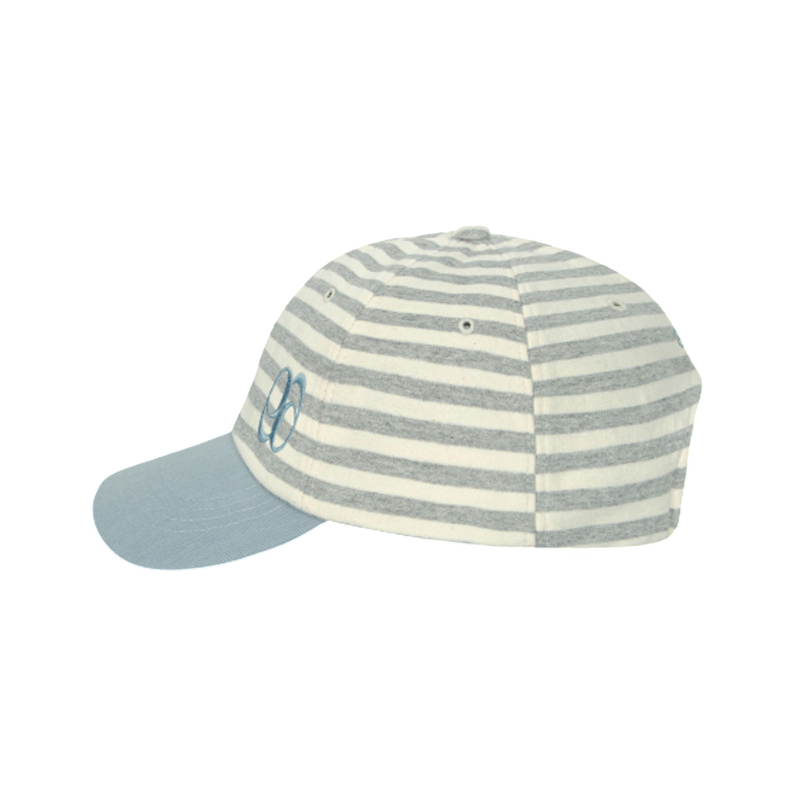 애즈온 듀오 스트라이프 볼캡 라이트 블루(Ason Duo Stripe Ball Cap Light Blue) - 2