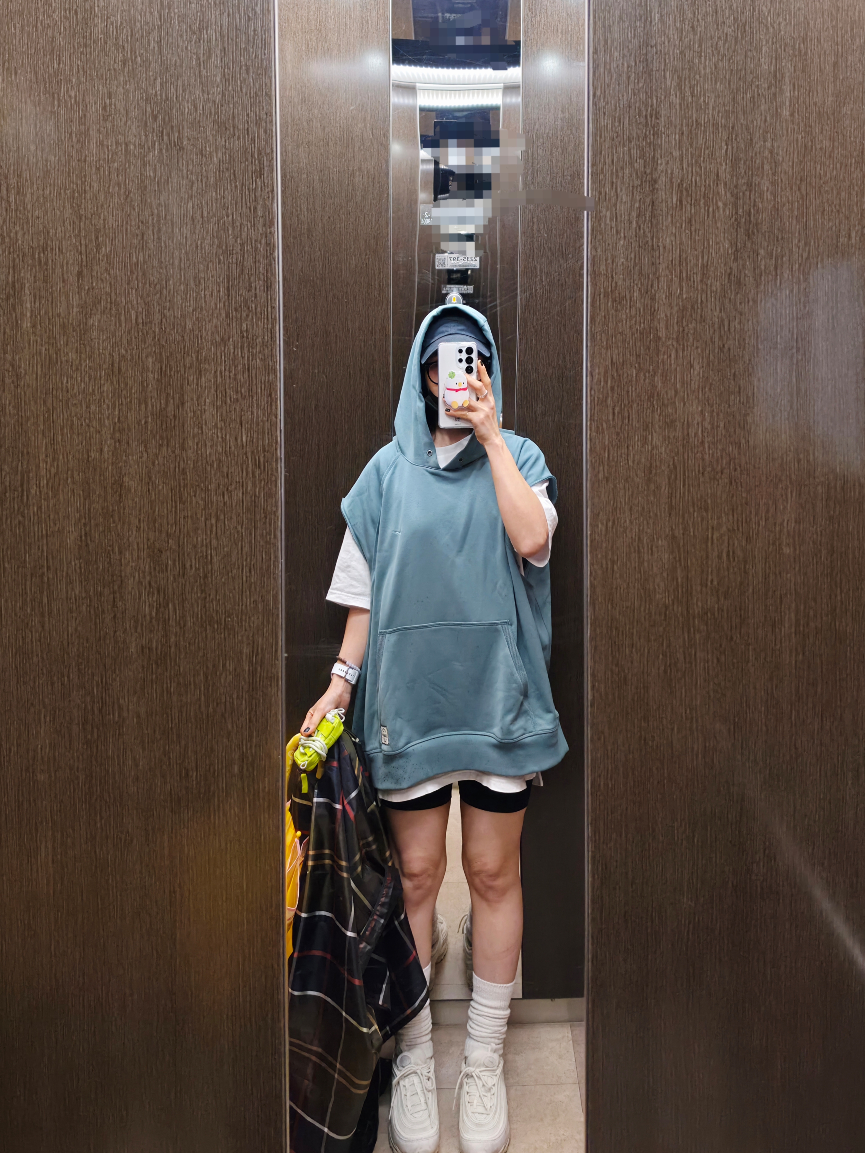 Quarqor #5125 Ring, (W) Nike Air Max 97 Next Nature White 착용 스타일