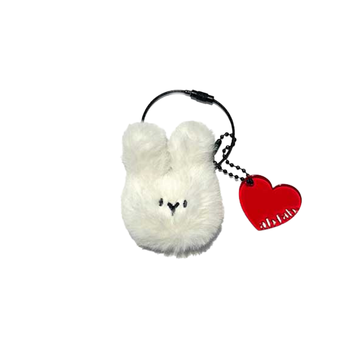LV0212100072 ABFAB mini Bunny Key ring  White