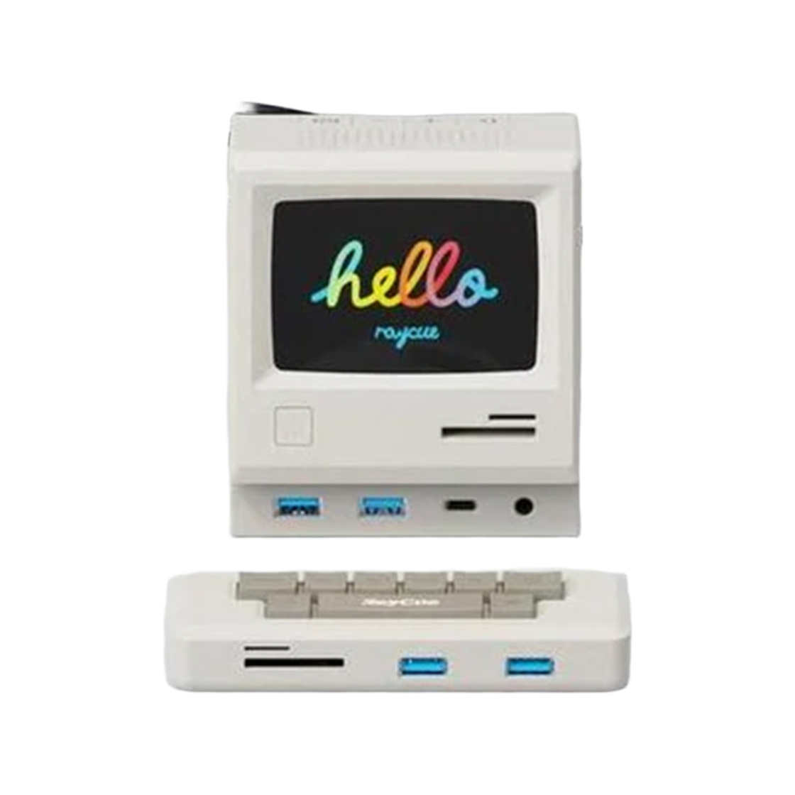 레이큐 128K Pro 매킨토시 13-in-1 멀티허브(RayCue 128K Macintosh 13-in-1 Multi Hub)