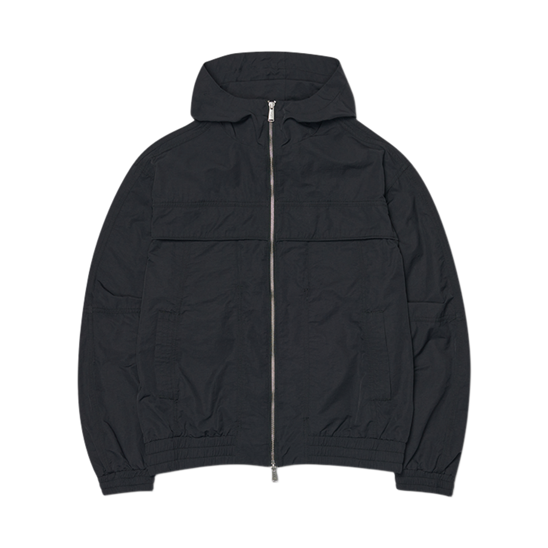 노매뉴얼 슬래시 후디드 자켓 블랙(NOMANUAL Slash Hooded Jacket Black) - 1