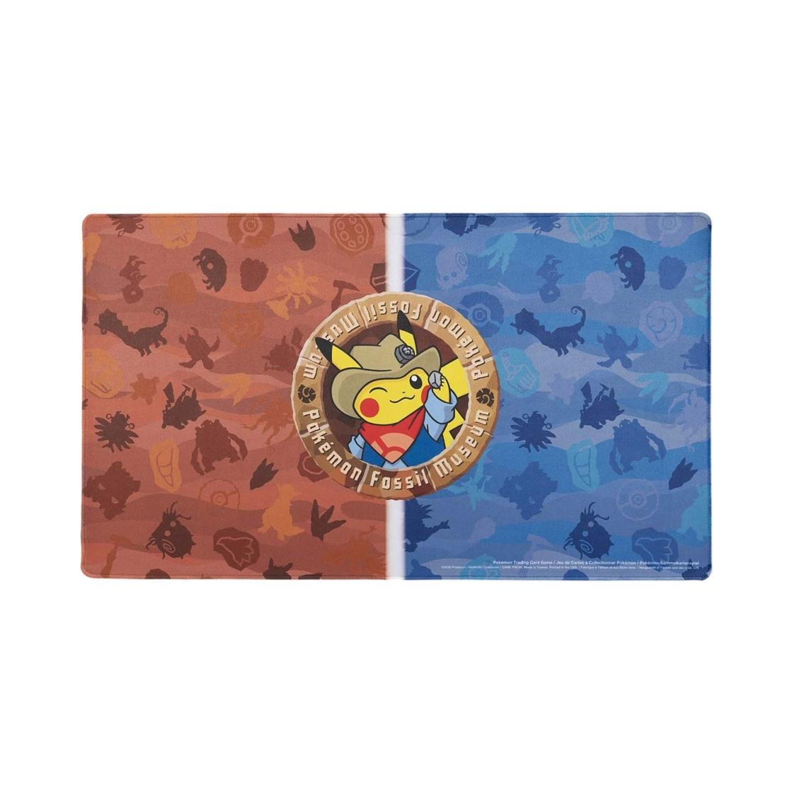 포켓몬 파슬 뮤지엄 굴착기 피카츄 포켓몬 TCG 플레이매트(Pokemon Fossil Museum Excavator Pikachu Pokemon TCG Playmat)
