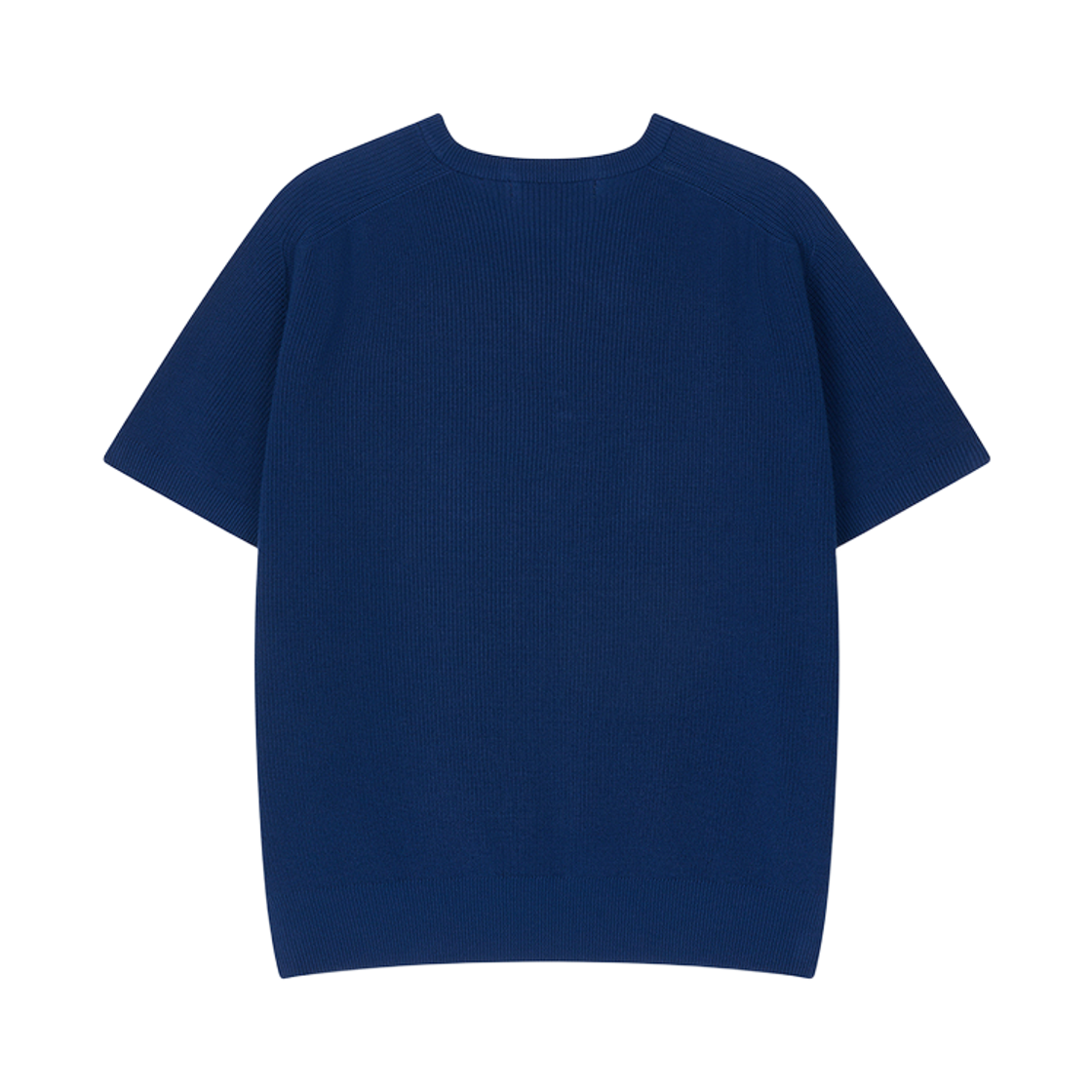 플로즈룸 새들 숄더 코튼 니트 블루(Flawsroom Saddle Shoulder Cotton Knit Blue) - 2