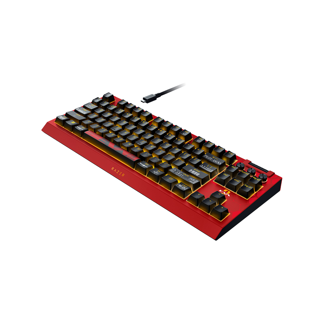 레이저  블랙위도우 V4 TKL 하이퍼스피드 에반게리온 에디션 게이밍 키보드(Razer BlackWidow V4 TKL HyperSpeed EVANGELION Edition Gaming Keyboard) - 2