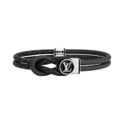 Louis Vuitton Loop It Bracelet Silver Eclipse