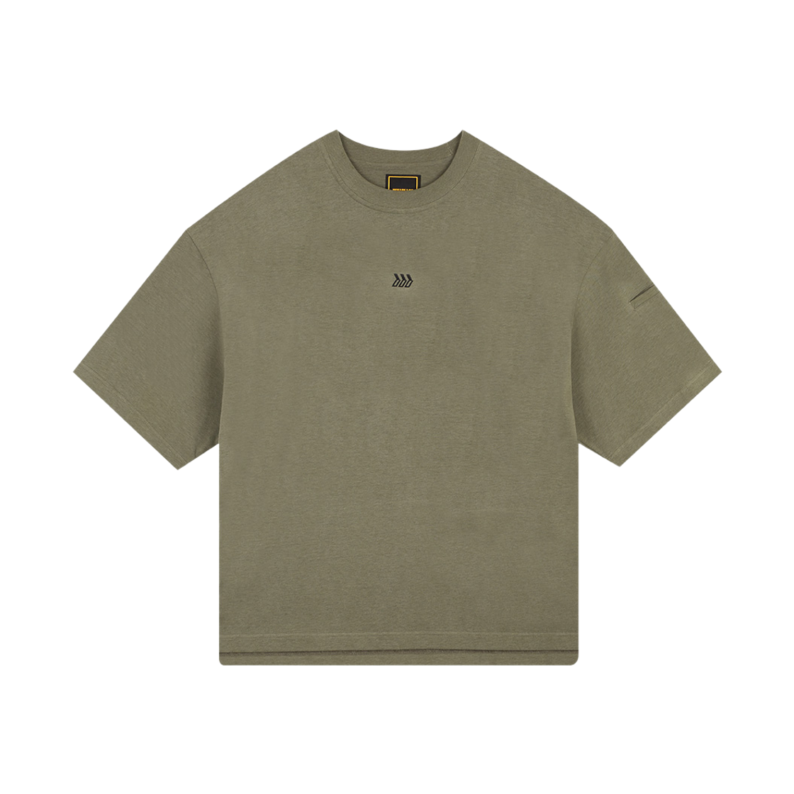 윌비랩 피그먼트 오버핏 반팔 티셔츠 카키(WILLBE LAB Pigment Oversized fit Short-Sleeved T-shirt Khaki)