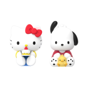 Royche Sanrio Characters Monitor Figure Pochacco & Hello Kitty