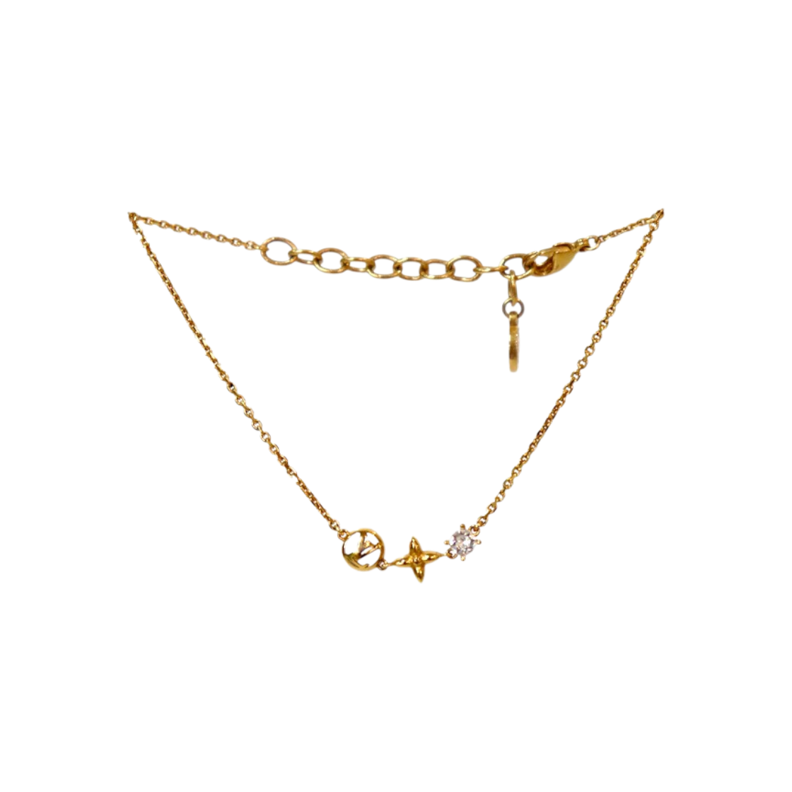ITWFO8RSN8WD Louis Vuitton Petite Louis Gold Bracelet A-B56284