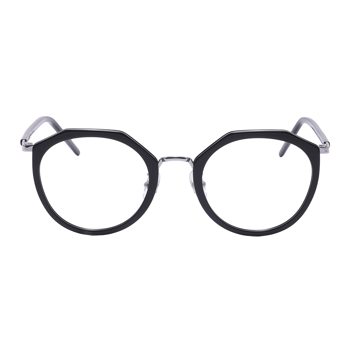SBG9603 0911G ALO EYEWEAR [SILVERBITE] SBG9603 0911G Margaret Soltex Black Eyeglass Frame
