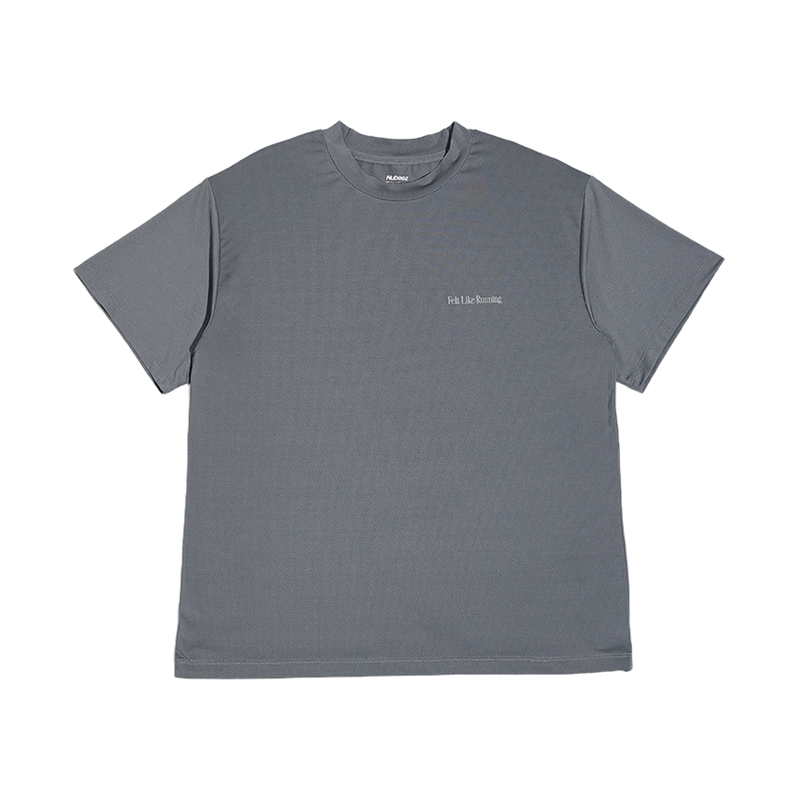 누비즈 펠트 라이크 러닝 숏슬리브 그레이(nubeez Felt Like Running Short Sleeves Grey) - 2
