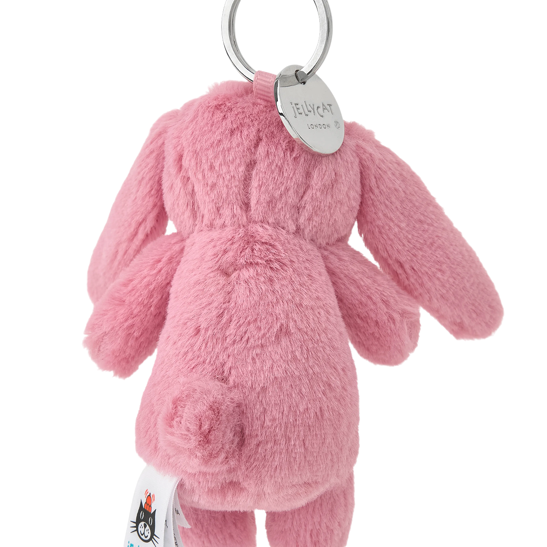 젤리캣 바쉬풀 버니 백 참 핑크(Jellycat Bashful Bunny Bag Charm Pink) - 4