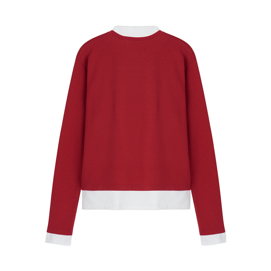플로즈룸 레이어드 롱 슬리브 레드(Flawsroom Layered Long Sleeve Red) - 2