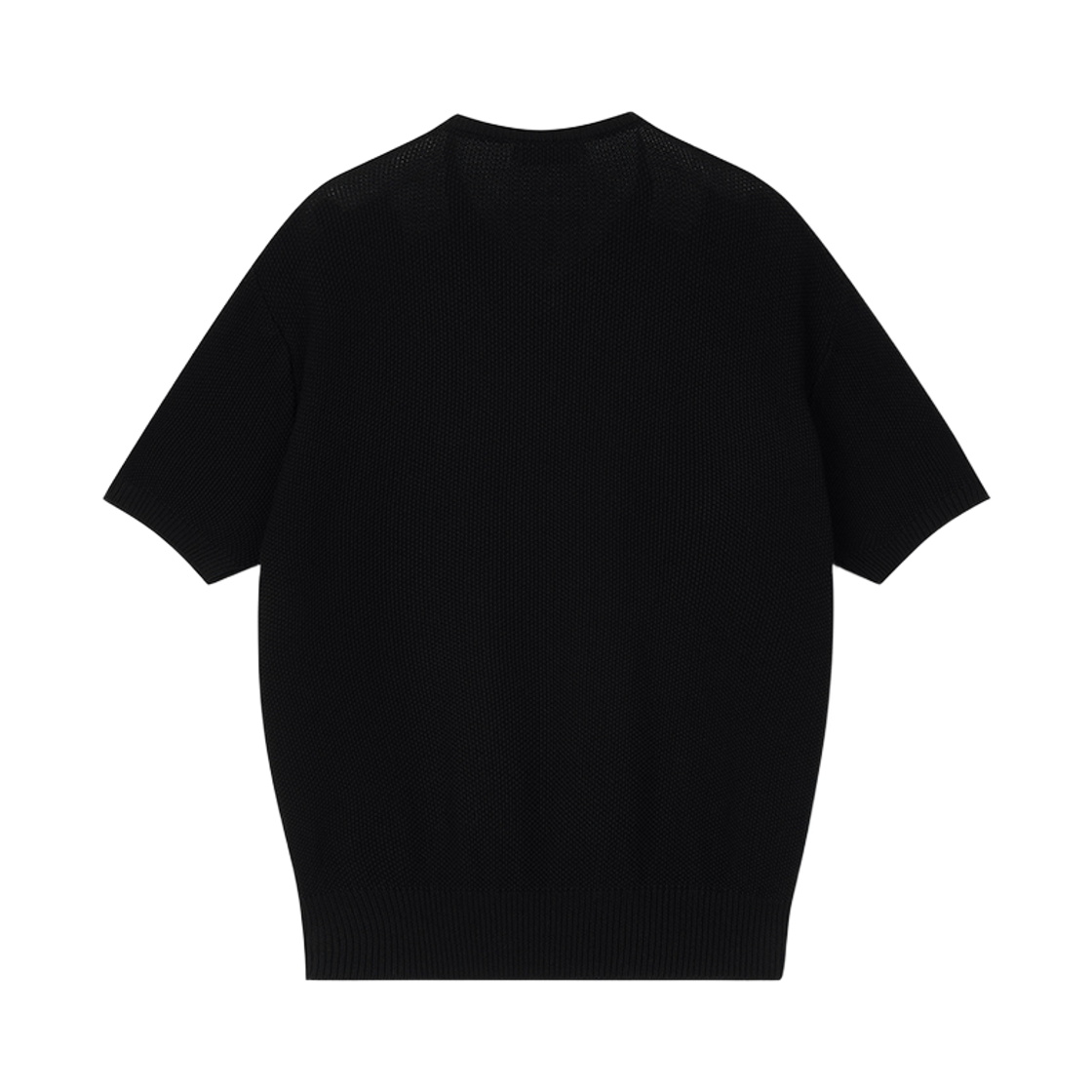 플로즈룸 라이트 브이넥 코튼 니트 블랙(Flawsroom Light V Neck Cotton Knit Black) - 2