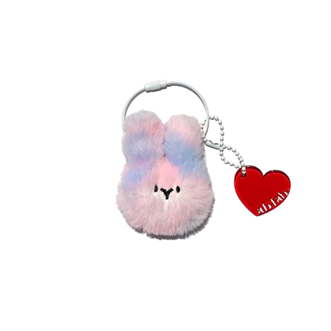 에이비페브 미니 버니 키링 코튼캔디(ABFAB mini Bunny Key ring Cotton candy)