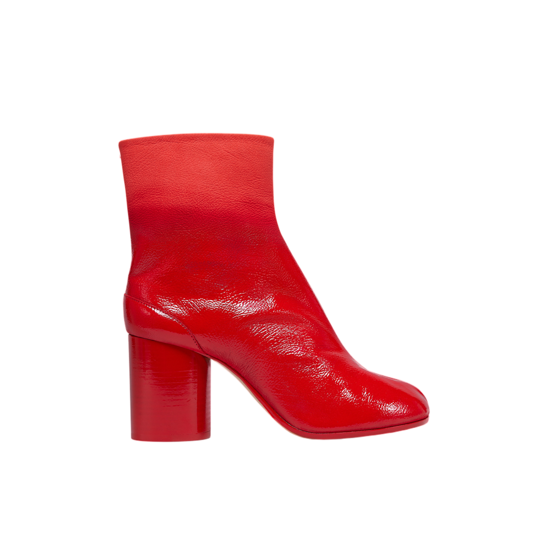 S58WU0260P7644T4417 (W) Maison Margiela Tabi Ankle Boots Red