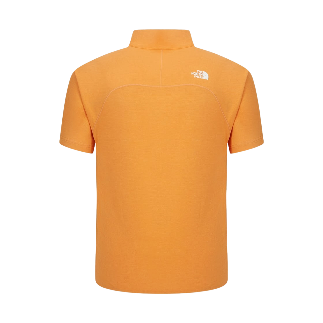 노스페이스 아이거 숏슬리브 집 티셔츠 플레임 오렌지 - 26SS(The North Face Eiger S/S Zip T-Shirt Flame Orange - 26SS) - 2