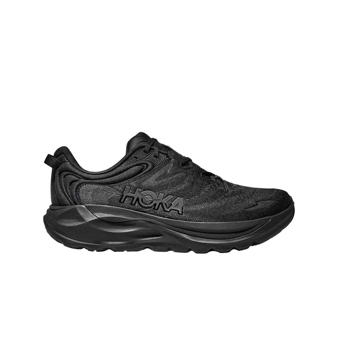 1171934-BBLC Hoka Gaviota 6 Black - Wide