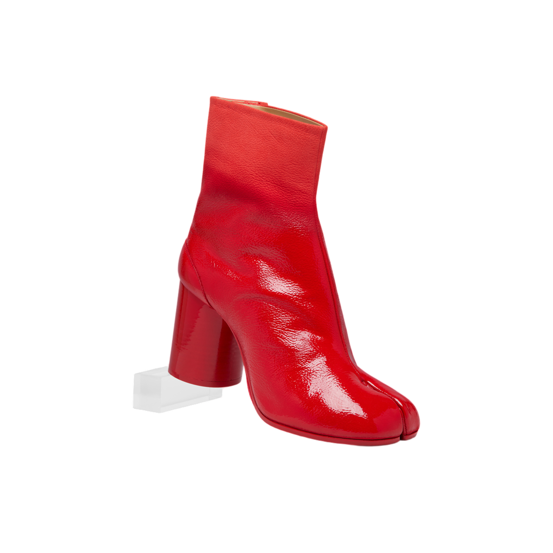 (W) 메종 마르지엘라 타비 앵클 부츠 레드((W) Maison Margiela Tabi Ankle Boots Red) - 2