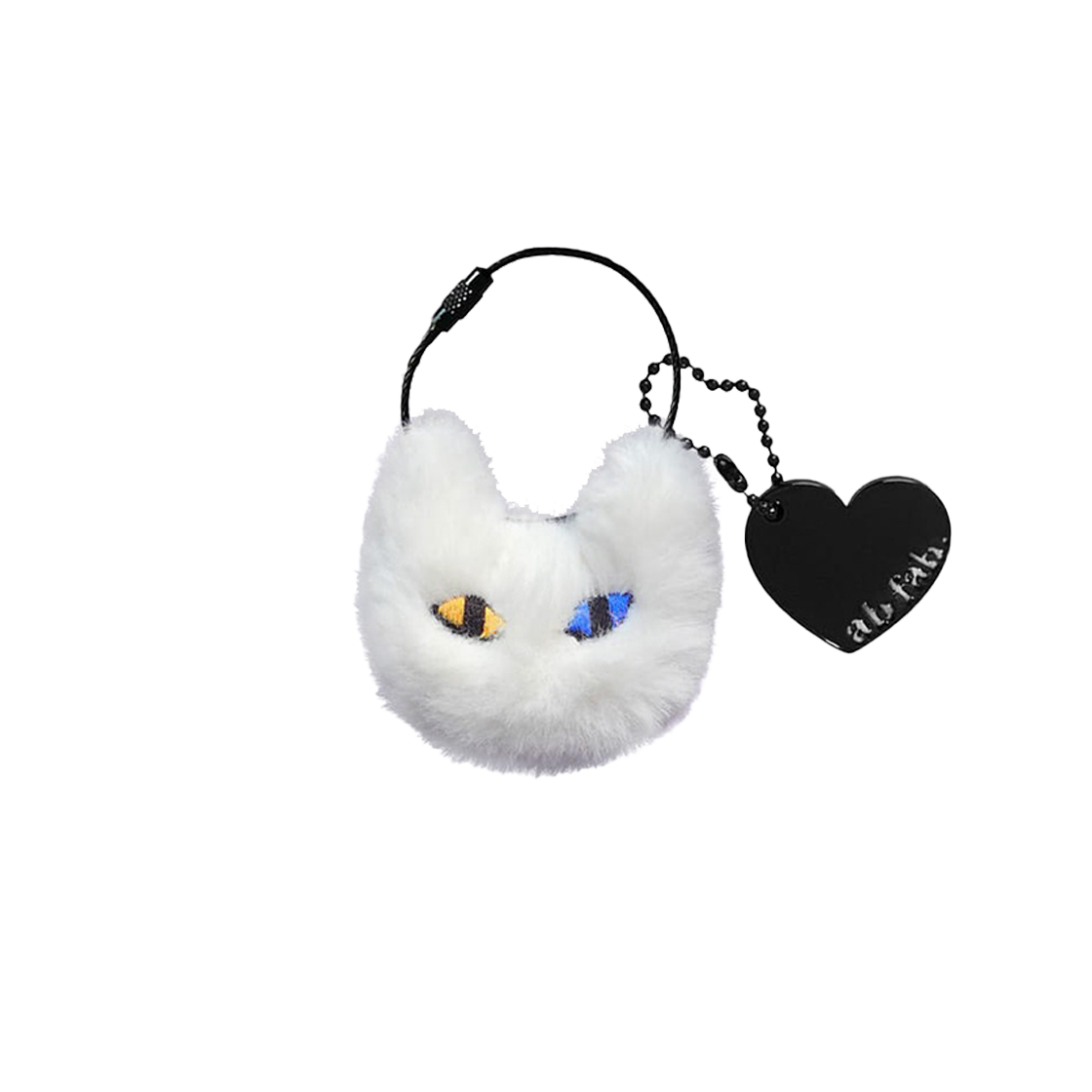 LV0212100040 ABFAB Myam-mi Key ring White odd
