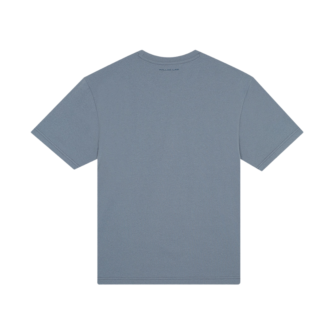 윌비랩 소로나 레터링 반팔 티셔츠 블루(WILLBE LAB Sorona Lettering Short-Sleeved T-shirt Blue) - 2