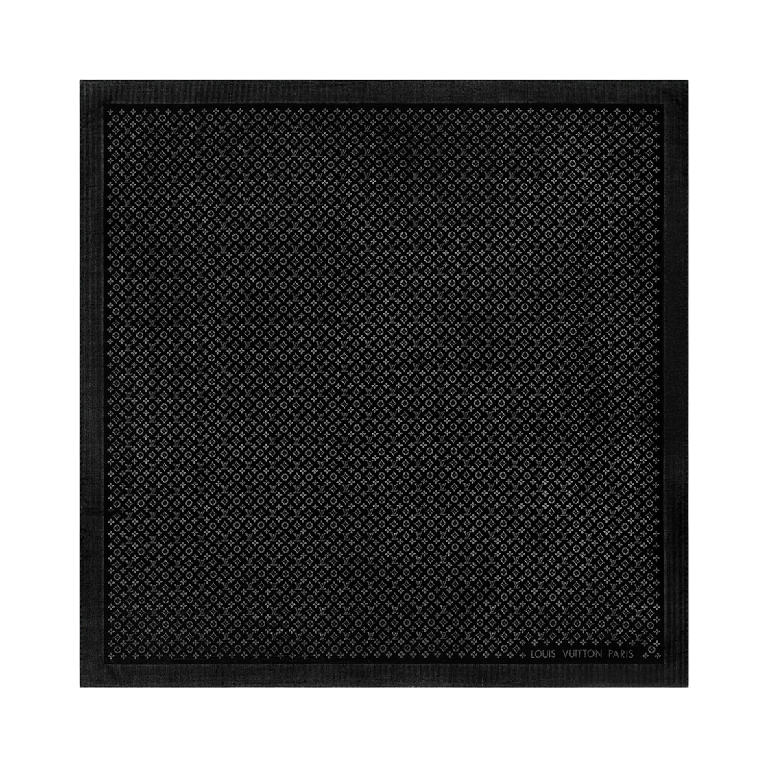 M77372 (W) Louis Vuitton Evermore Shawl Black