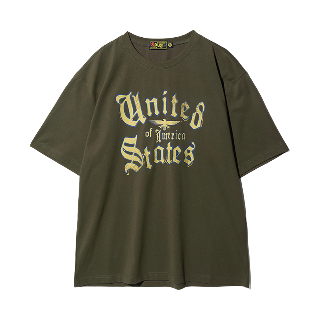 오가프 유나이티드 프린팅 티 카키(Ogarp United Printing Tee Khaki)