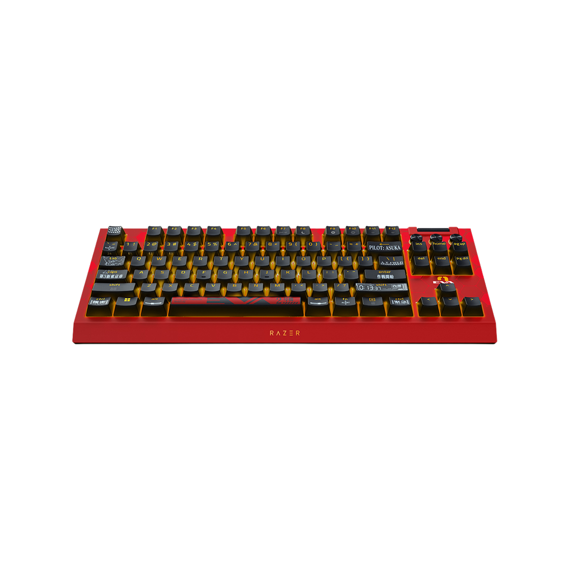 레이저  블랙위도우 V4 TKL 하이퍼스피드 에반게리온 에디션 게이밍 키보드(Razer BlackWidow V4 TKL HyperSpeed EVANGELION Edition Gaming Keyboard) - 4