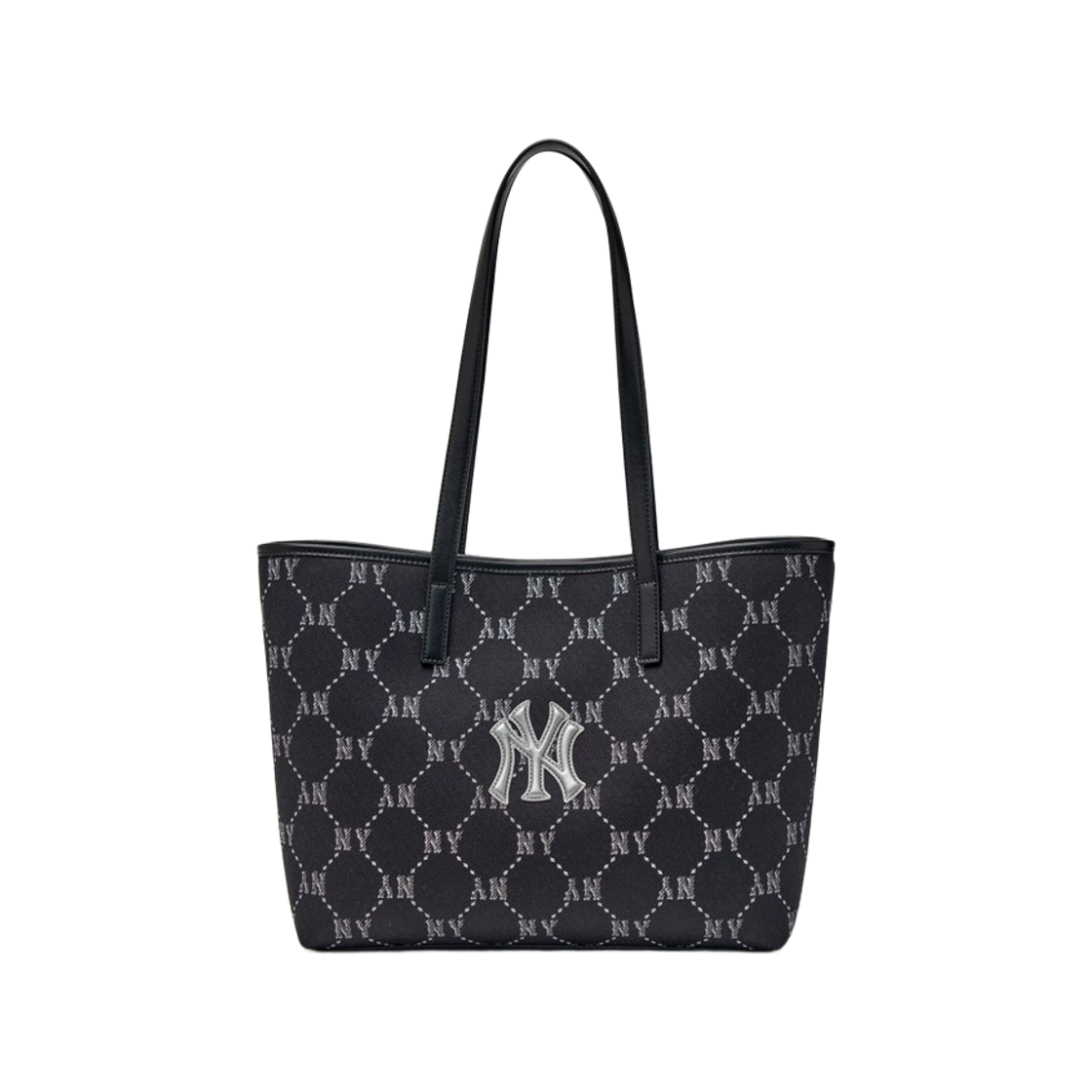 MLB 뉴욕 양키스 다이아 모노그램 자카드 토트백 블랙(MLB New York Yankees Dia Monogram Jacquard Tote Bag Black) - 1