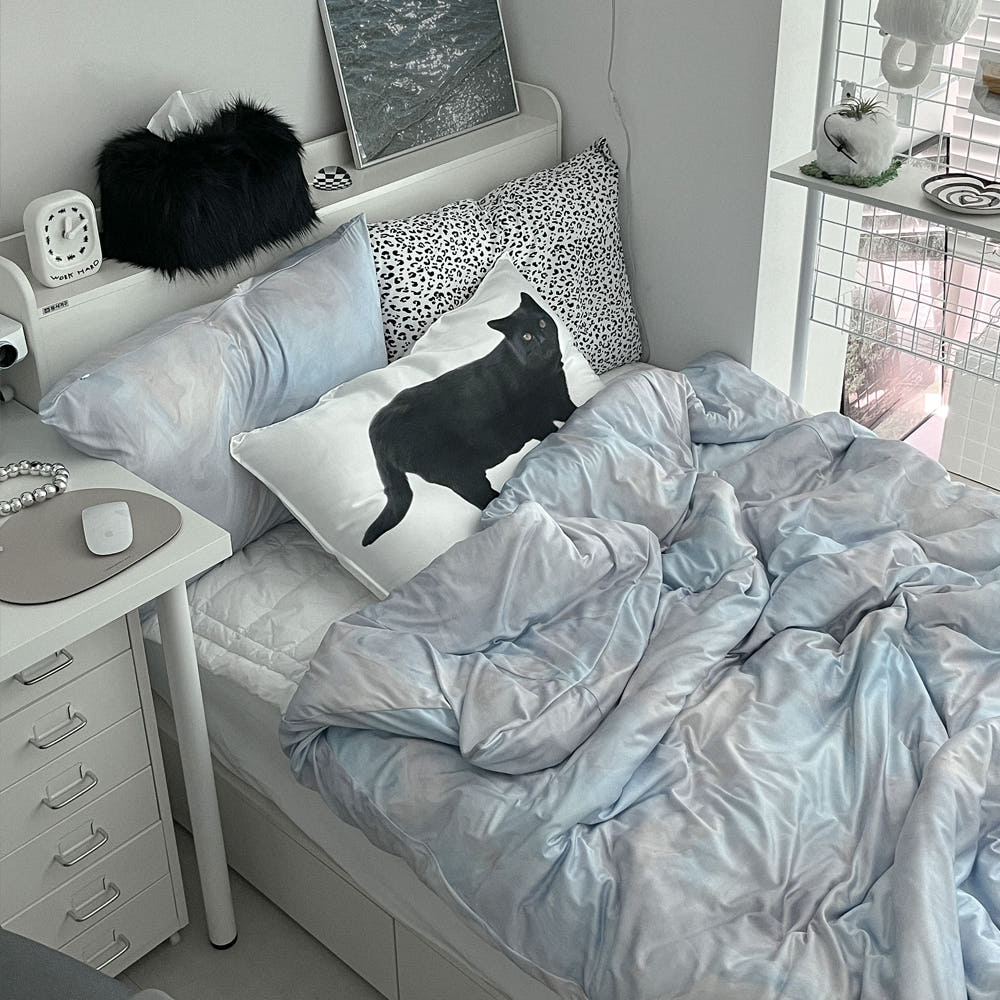 무성화 소르베 부드러운 촉감 먼지없는 이불커버 S(150x200cm)(MUSEONGHWA Sorbet Soft Touch Dust-Free Blanket Cover S(150x200cm)) - 5
