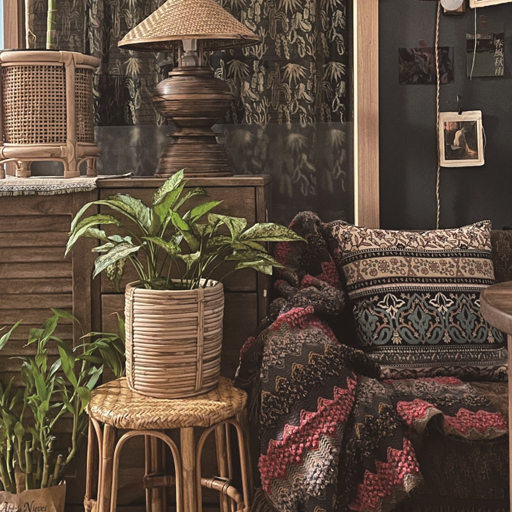 무성화 카뮈 보헤미안 블랭킷 캠핑 담요 쇼파커버 125x200cm(MUSEONGHWA Camus Bohemian Blanket Camping Blanket Sofa Cover 125×200 cm) - 5