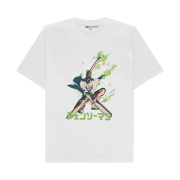 Uniqlo UT x Anime Chainsaw Man Graphic T-Shirt White - KR