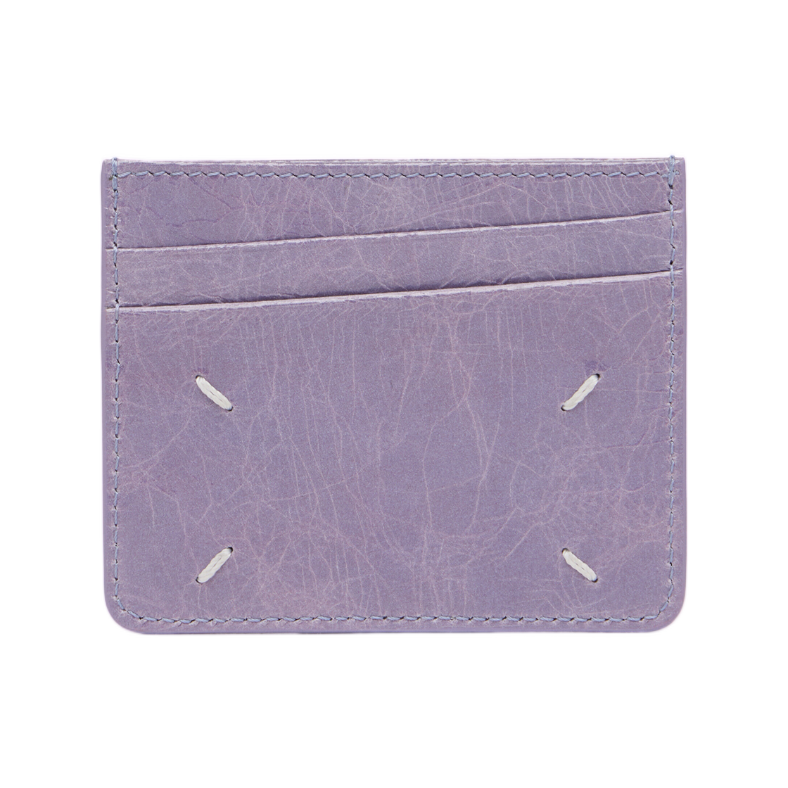 SA1VX0006P9227HB660 Maison Margiela Four Stitches Card Holder Lilac