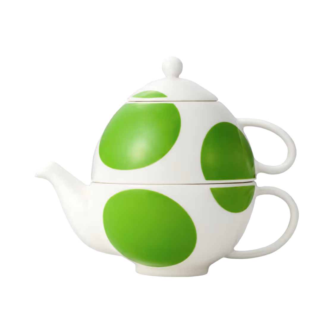닌텐도 슈퍼 마리오 요시 에그 티팟 앤 컵 세트(Nintendo Super Mario Yoshi's Egg Teapot & Cup Set)