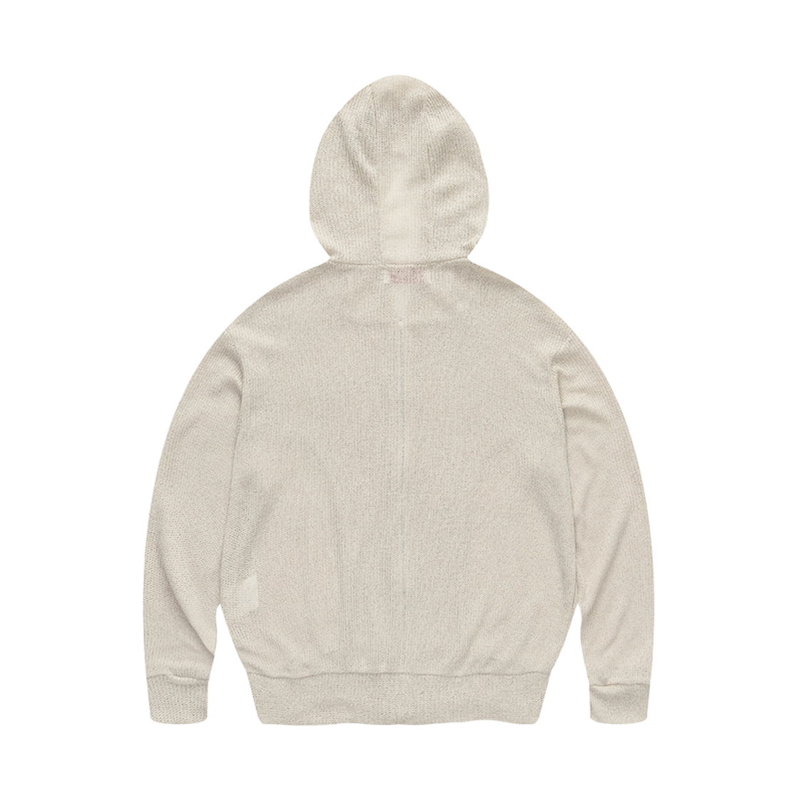 플로즈룸 라이트웨이트 니티드 후드 집업 베이지(Flawsroom Lightweight Knitted Hood Zip Up Beige) - 2