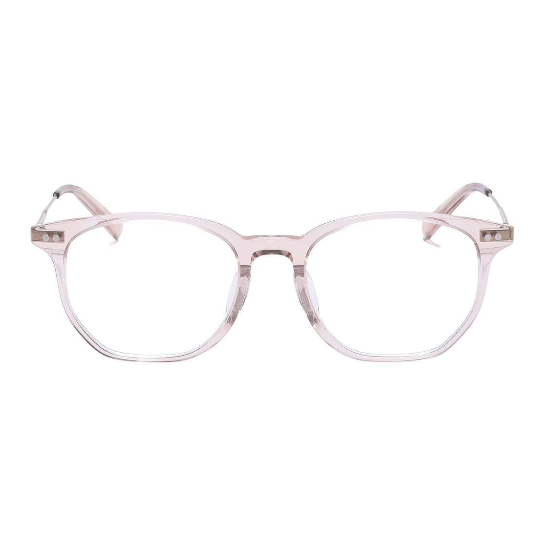 SBG9602 1614G ALO EYEWEAR [SILVERBITE] SBG9602 1614G oversized ultra-lightweight combo square light brown/gold eyeglass frame
