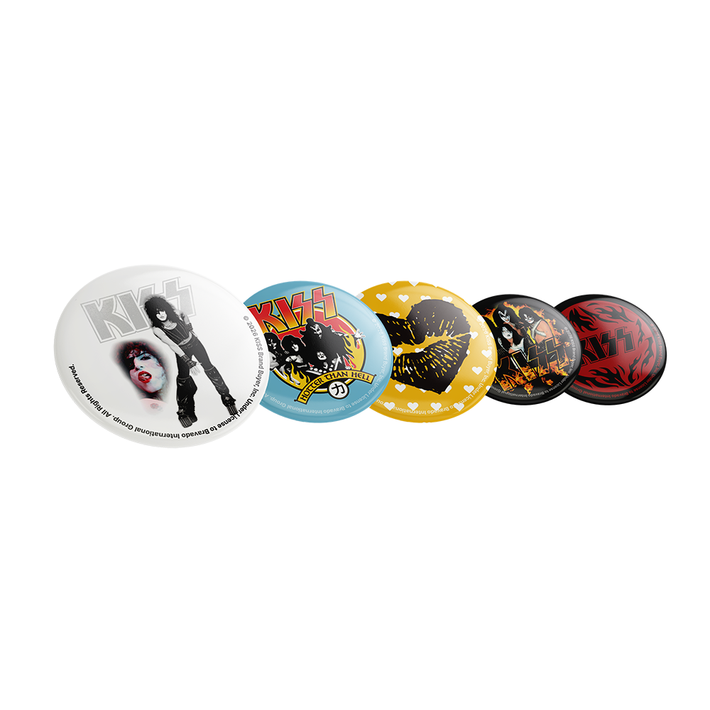 메인부스 X KISS 핀 뱃지(MAINBOOTH X KISS Pin Badge) - 3