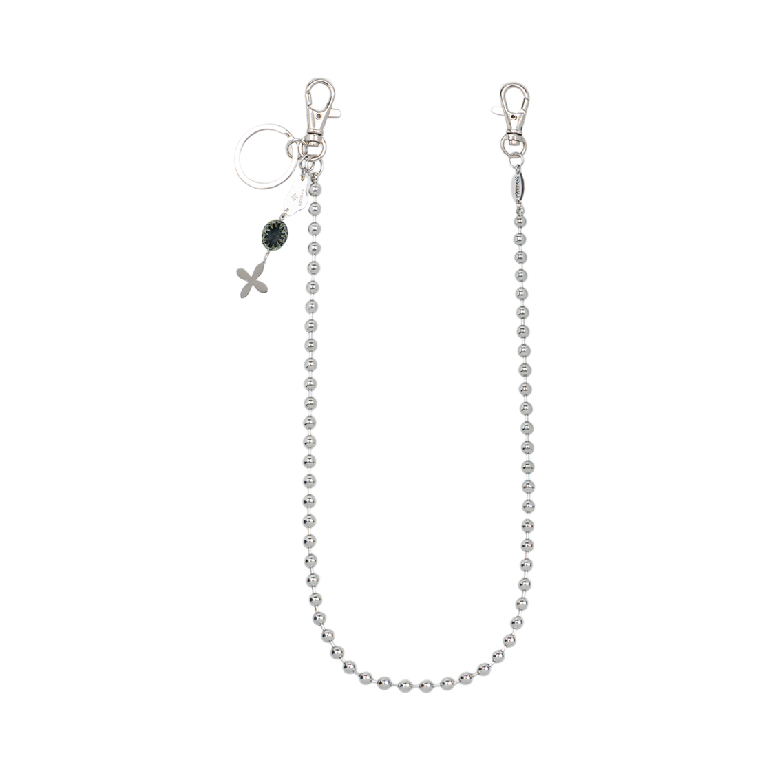 리오므 라운드 볼 팬츠 체인 키링(Riomeu Round Bowl Pants Chain Keyring)