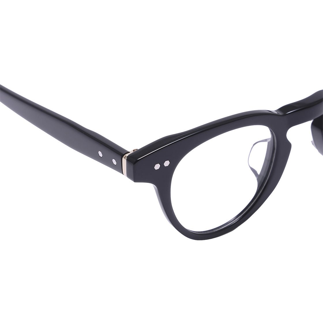 알로아이웨어 [FRAME BLACK] FBG7601 0909G 아세테이트 블랙 안경테(ALO EYEWEAR [FRAME BLACK] FBG7601 0909G acetate black glasses frame) - 4
