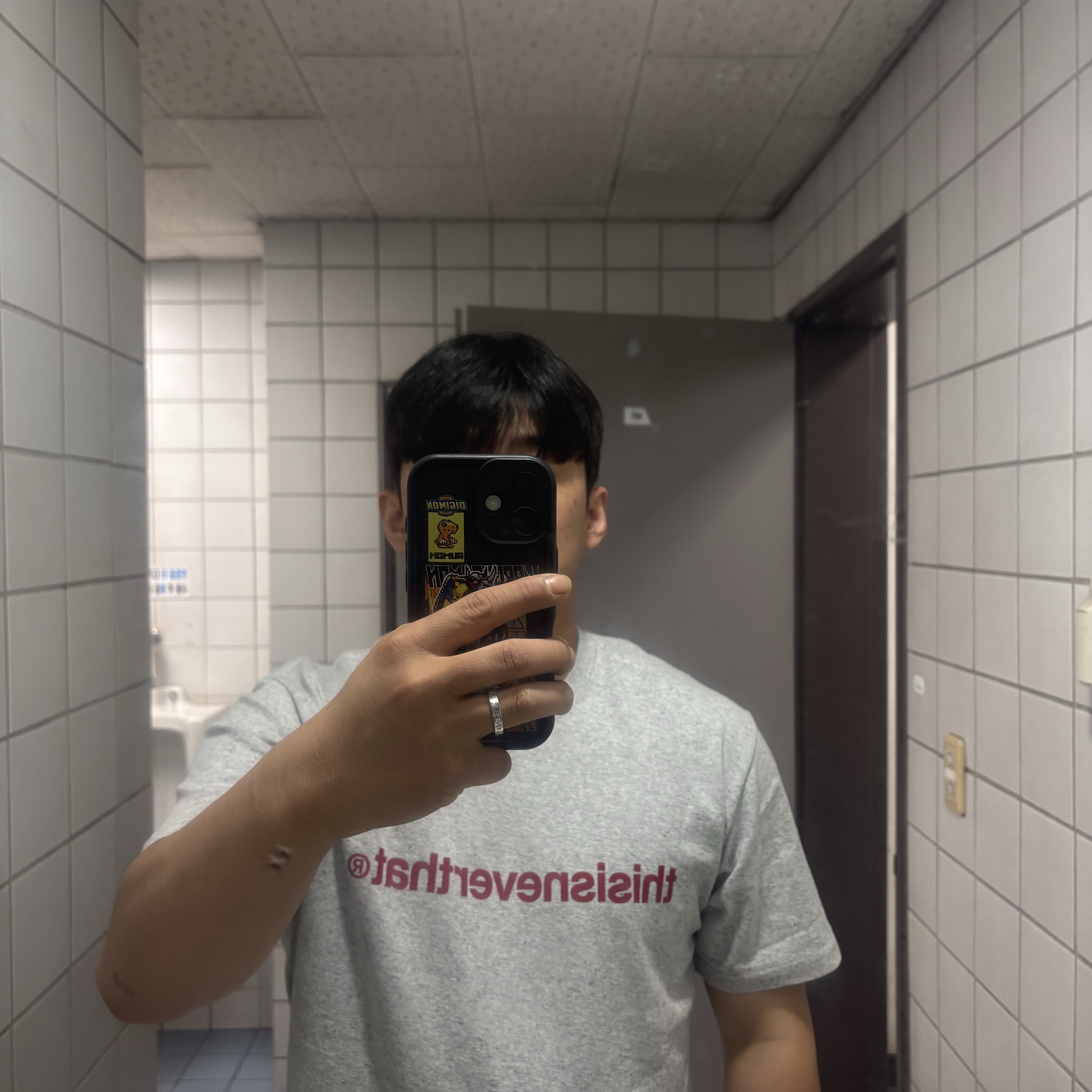 Thisisneverthat T-Logo T-Shirt Heather Grey, Bulgari B.zero1 Ring White Gold Diamond 착용 스타일