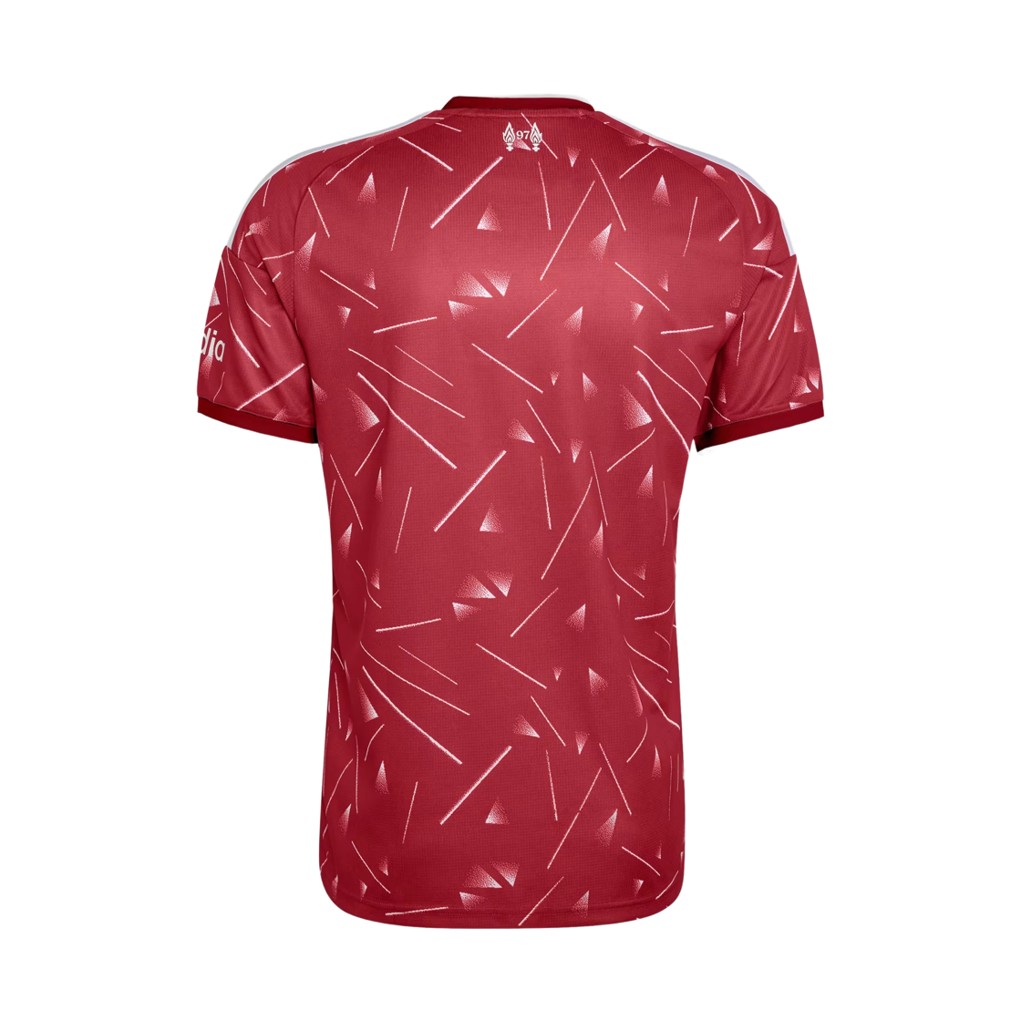 아디다스 리버풀 FC 2026/27 홈 저지 액티브 마룬 - US 사이즈 (논 마킹 버전)(Adidas Liverpool FC 2026/27 Home Jersey Active Maroon - US Sizing (Non Marking Ver.)) - 2