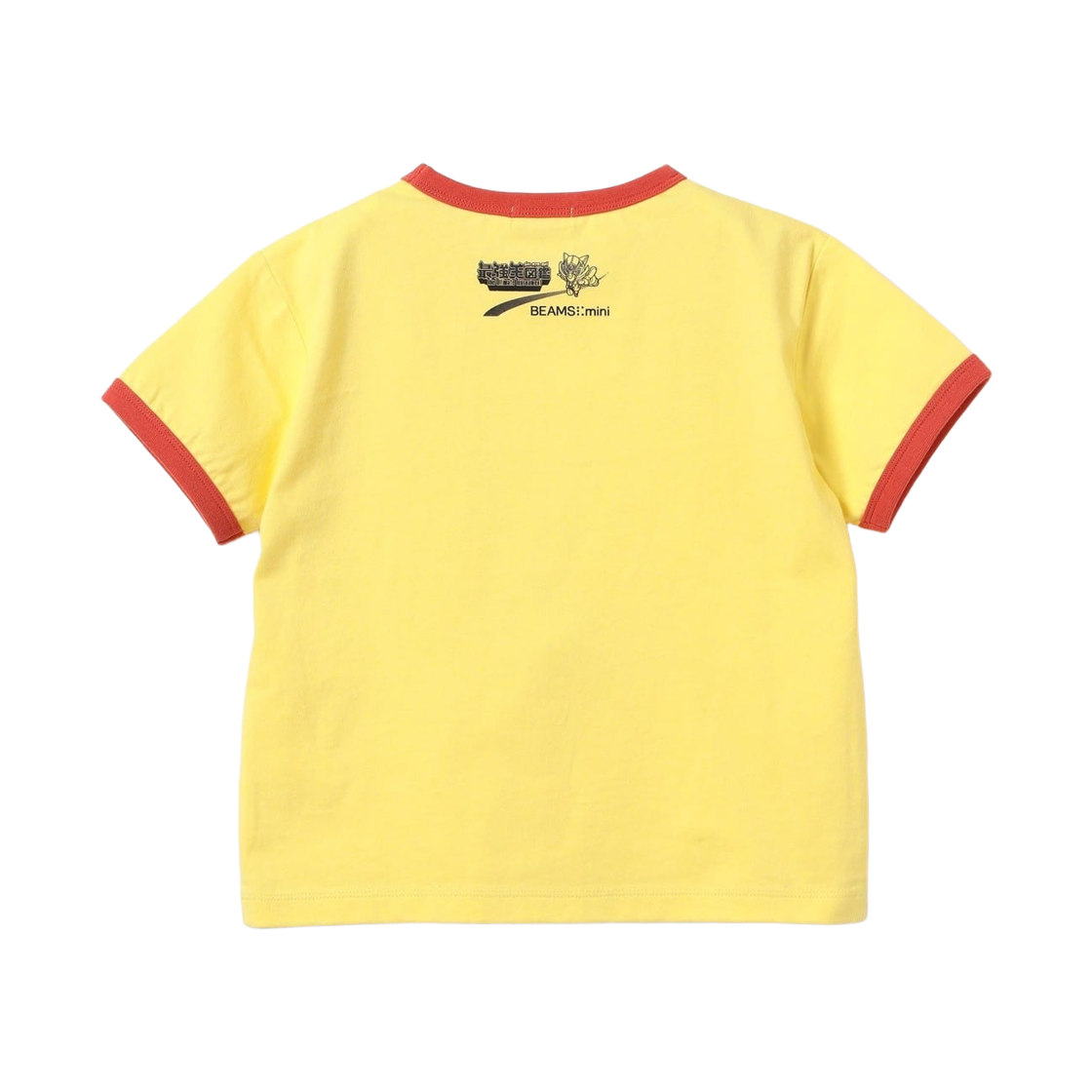 (키즈) 빔즈 미니 × 최강왕 도감 티셔츠 옐로우((Kids) Beams Mini x The Ultimate Battles T-Shirt Yellow) - 2
