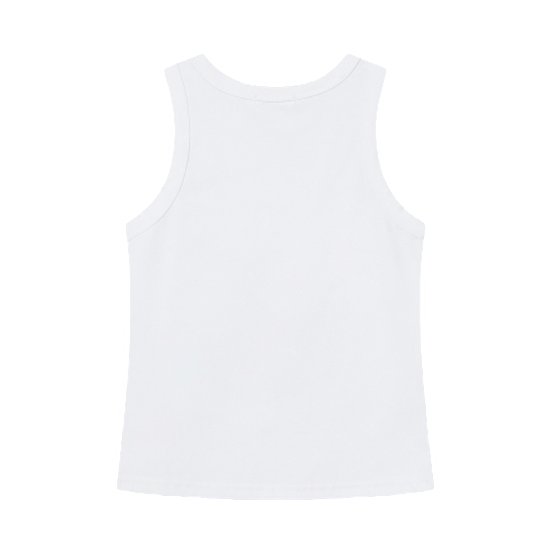 (W) 미세키서울 포토 앨범 그래픽 슬리브리스 화이트((W) Miseki Seoul Photo Album Graphic Sleeveless White) - 2