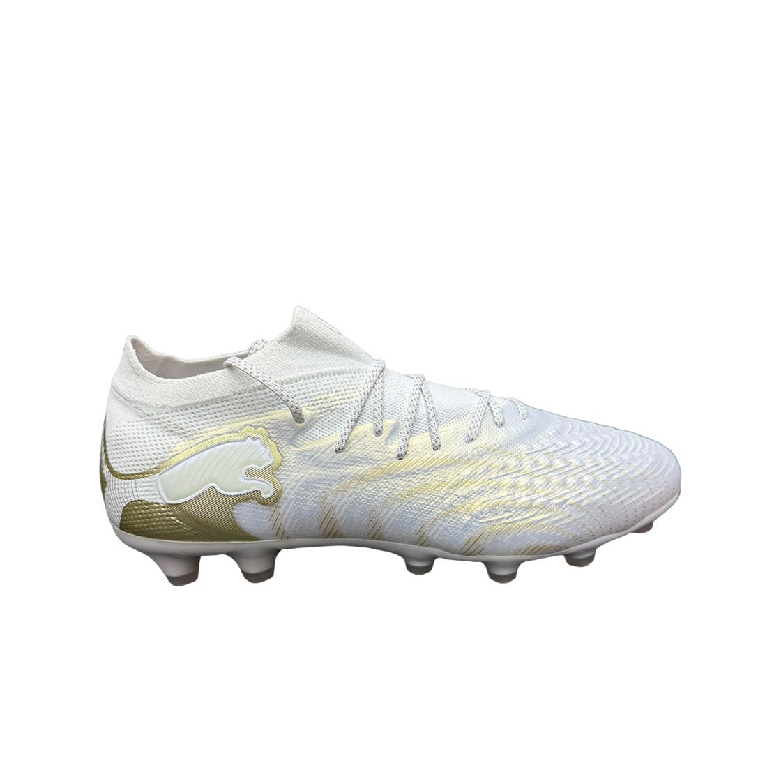 108901-04 Puma Future 9 Pro HG/AG White Metallic Gold
