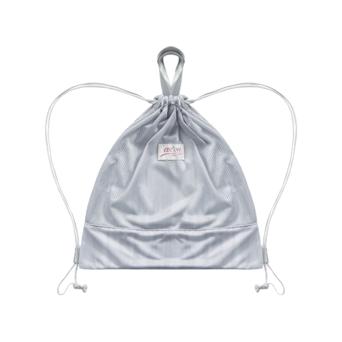 애즈온 드로우 스트링 백 라이트 그레이(Ason Draw String Bag Light Gray)