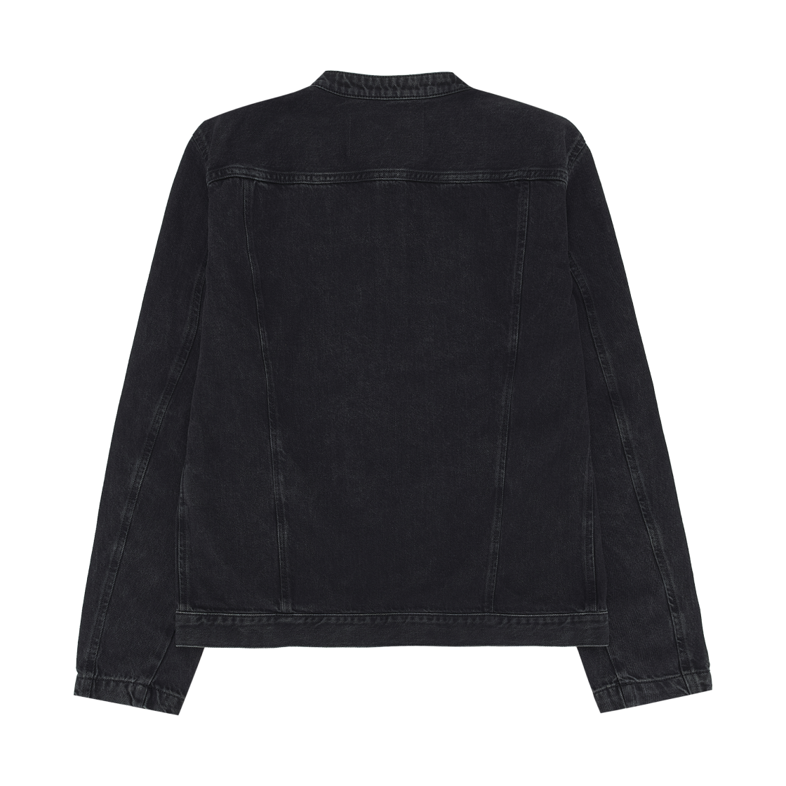 디젤 D-글로리 클린 워시 데님 모토 자켓 블랙(Diesel D-Glory Moto Jacket in Clean Wash Denim Black) - 2