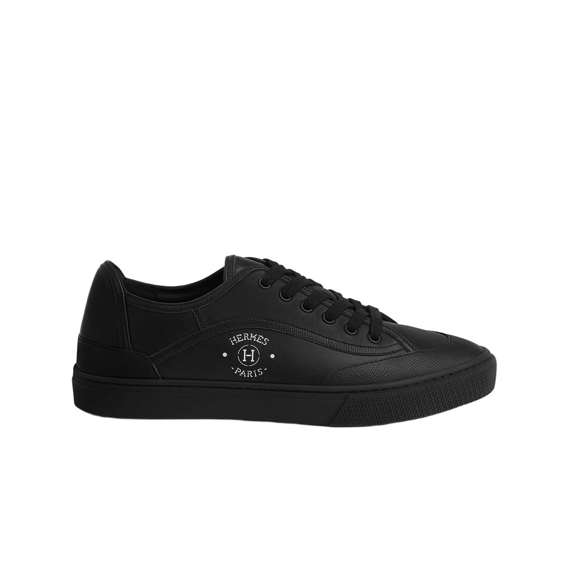 H242874ZH01 Hermes Get Sneakers Epsom Calfskin & Noir