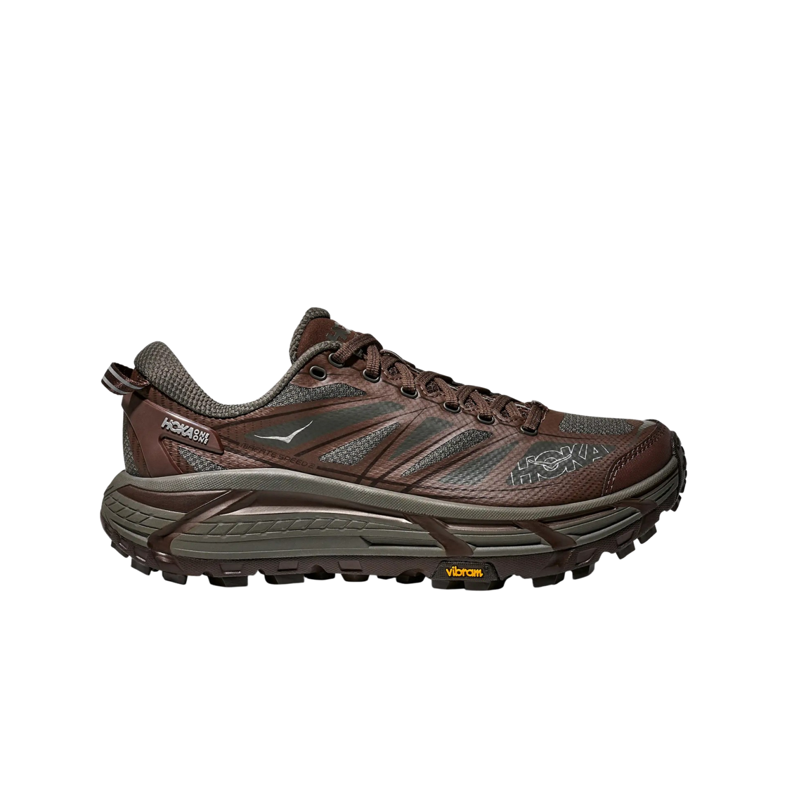 1126851-AYW Hoka Mafate Speed 2 Asphalt Grey Walnut