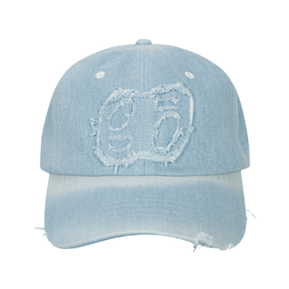 애즈온 데님 패치 볼캡 라이트 블루(Ason Denim Patch Ball Cap Light Blue)